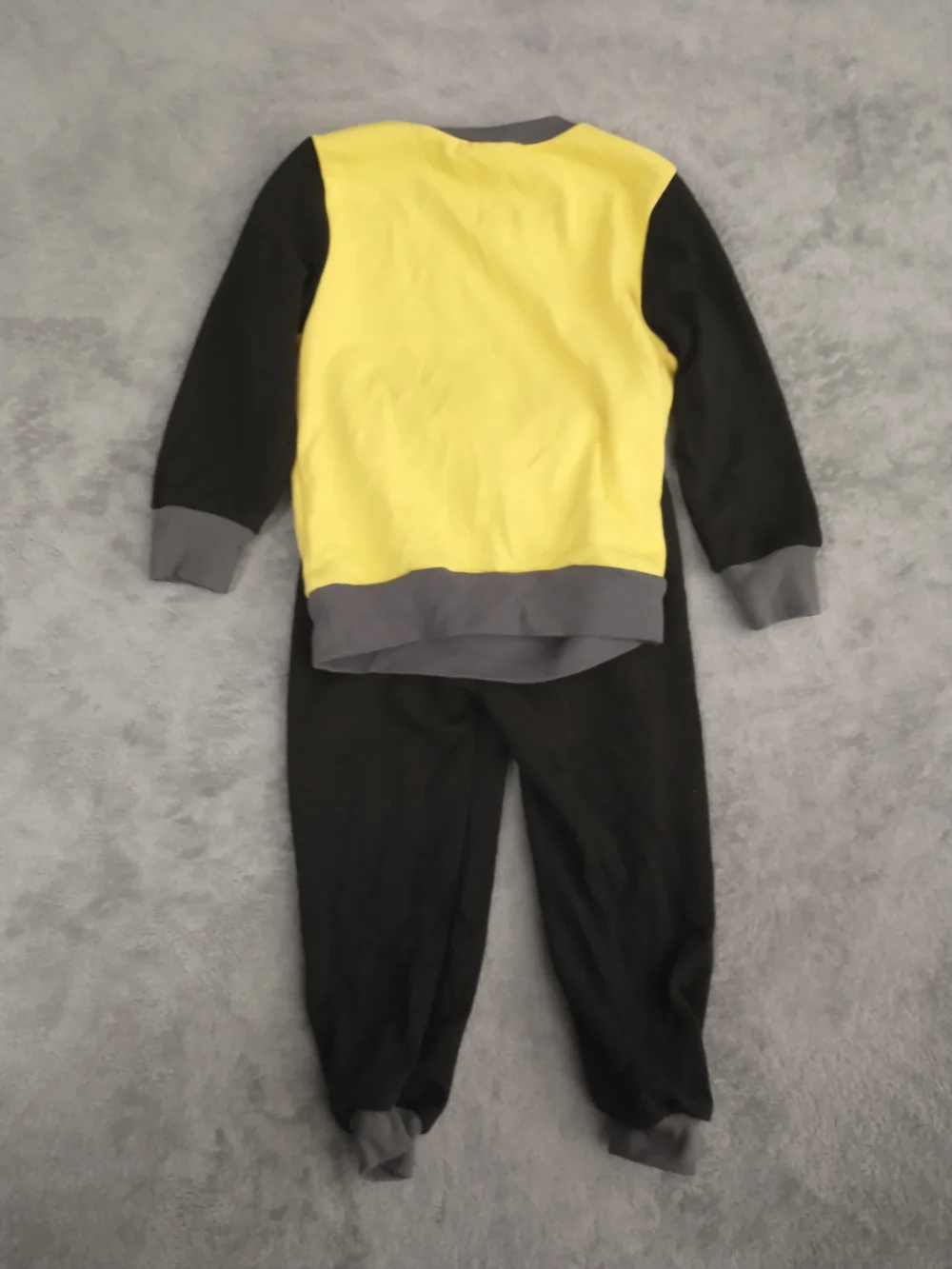 Kids - 3T - DC Comics / Happy Threads Batman Black & Yellow Jogger / Pajama Set